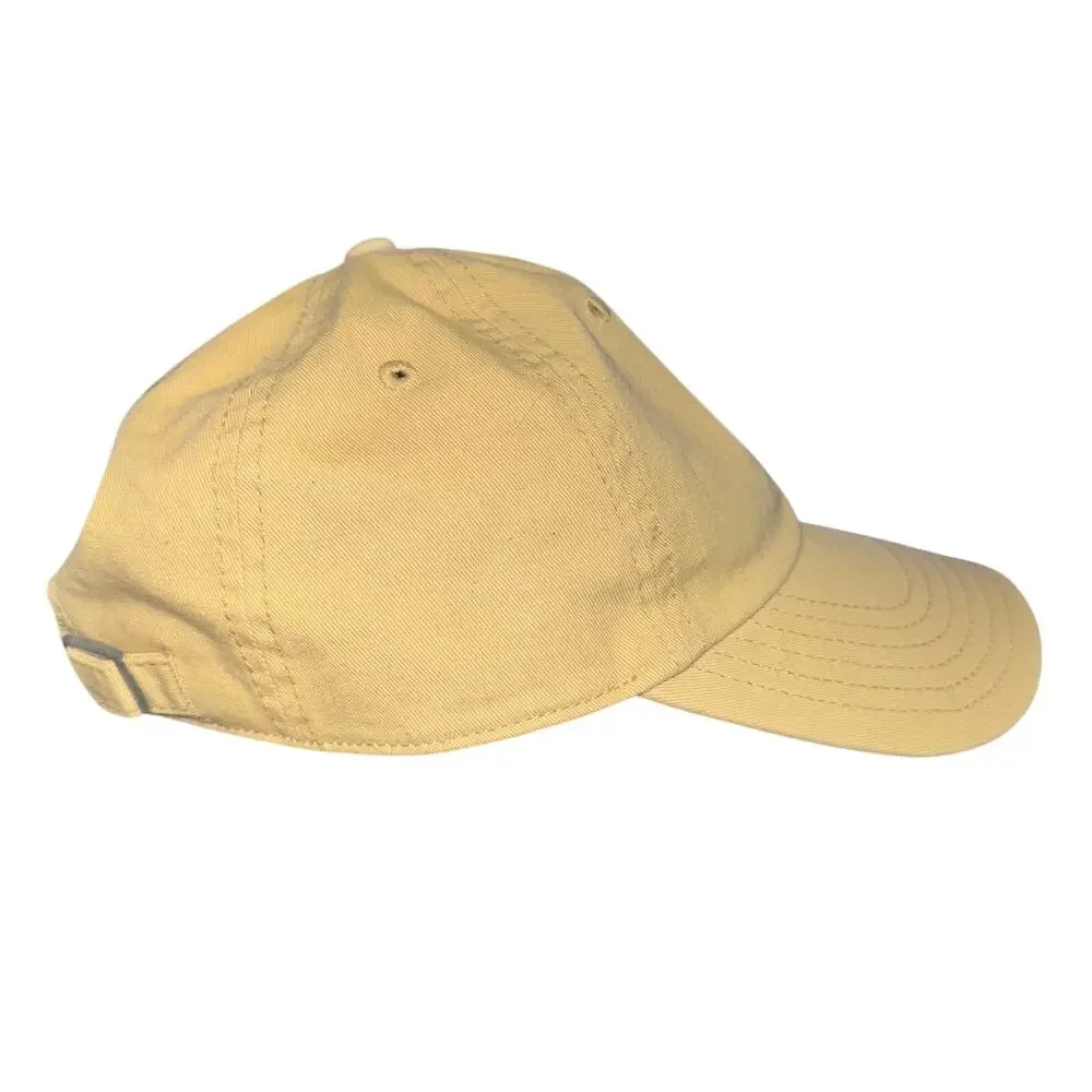 Birddogs Baseball Hat Unisex One Size Beige Canvas Embroidered Logo Adjustable